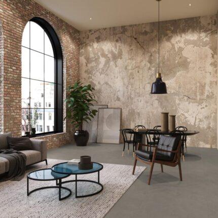 Floorlife Stanmore warm grey  Betonlook Dryback PVC vloer 914x457x2,5mm