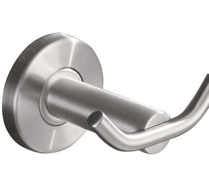 Handdoekhaak groot Dubbel RVS304