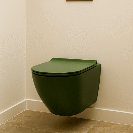 Future ophang WC Mat groen inclusief Soft-close zitting