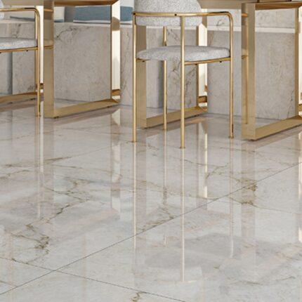 Precious Gold marmerlook  90x90 Rect. vloer en wandtegel Mat