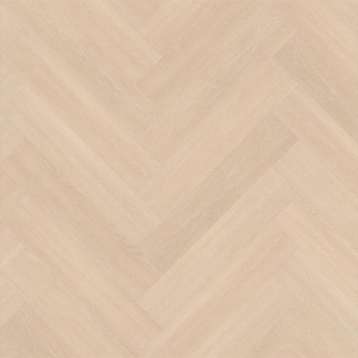 Select eiken Beige PVC visgraat Klik vloer 750x150x5,00mm - 0,55mm toplaag