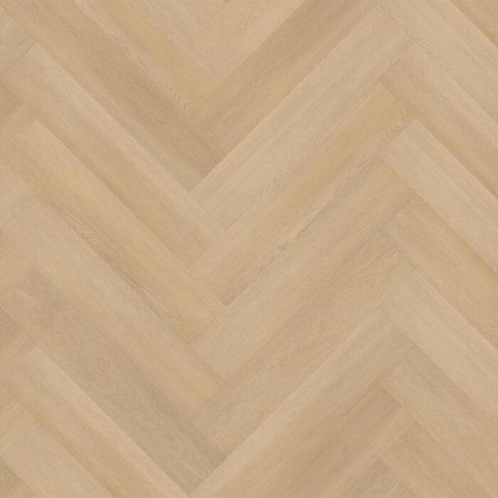 Select eiken Bruin PVC visgraat Klik vloer 750x150x5,00mm - 0,55mm toplaag