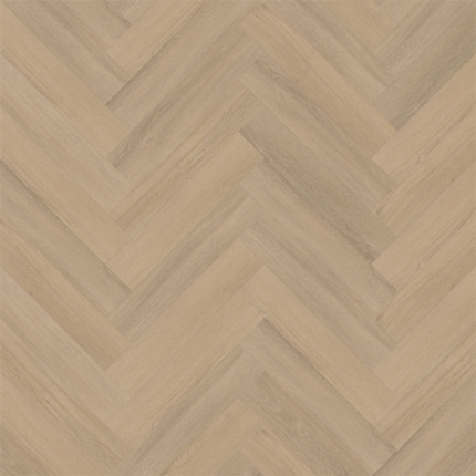 YUP Sutton herringbone click SRC warm beige 750x150x7,0mm - 0.55mm met ondervloer