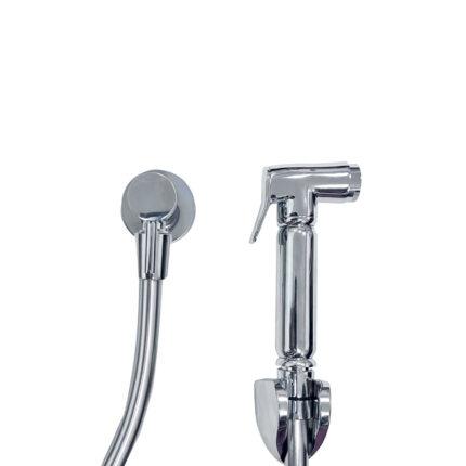 Complete set knijp handdouche+slang+hoekstopkraan