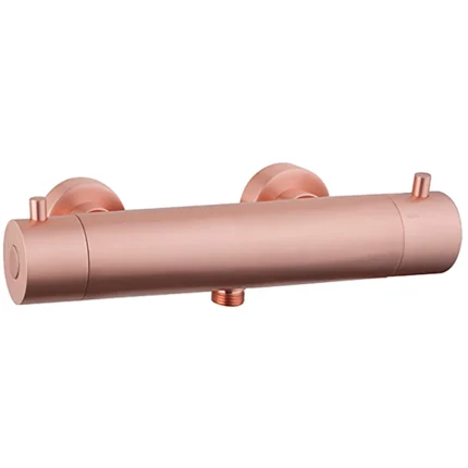 Cool Touch thermostatische douchemengkraan geborsteld koper