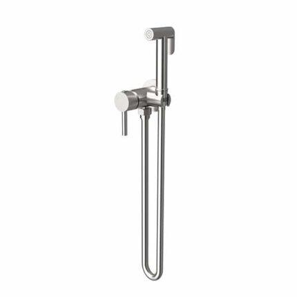 Bidet Handdoucheset (bidetkraan) RVS Geborsteld