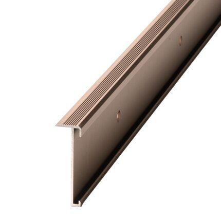 Co-pro trapprofielset pvc brons 4x130cm. 15x45x1300mm doos bevat 4 stuks