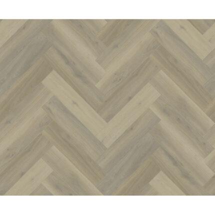 Herringbone Zeebars visgraat click SRC grey 640x150x6mm - 0.55mm